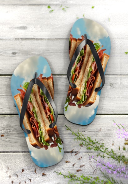 B.L.T. Flip Flops